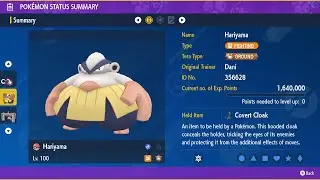 Hariyama - 7 Star Emboar Raid - Solo - Pokemon Scarlet/Violet