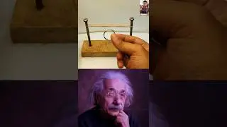 🧠UNBELIEVABLE  RING & Rubber Band Trick &ndash; You&rsquo;ll Rewind to See Again!🤯✨ #shorts #experiment #science
