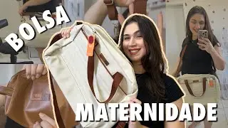 BOLSA MATERNIDADE USE ALCE | Montando Enxoval | Necessaire, Pijama, Acessórios ✨