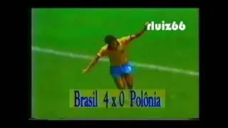 Quatro gols de Careca na Copa do Mundo de 1986