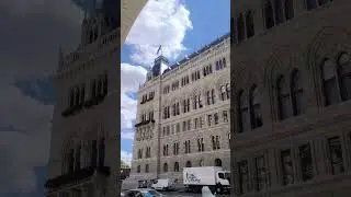 Part of the Vienna City Hall - the city library center #respect #travel #street #rathauswien #shorts