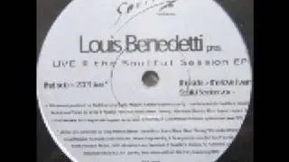 Louis Benedetti - Live @ The Soulful Session EP