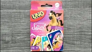 UNO Dreamworks Spirit Untamed Card Game