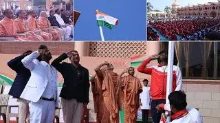77th Republic Day Celebration Highlights 🇮🇳 | Gurukul HYH | Shree Swaminarayan Gurukul