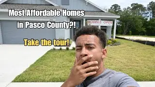 Touring Affordable Custom Homes in Pasco County! | New Construction in Hudson, FL