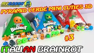 SKIFIDOL ITALIAN BRAINROT PYRAMID VERDE N.3 - UNBOXING PIRAMIDE MINI CUTIES 3D