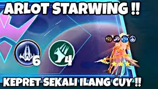 ARLOT STARWING !! KEPRET SEKALI MUSUH LANGSUNG ILANG !! MAGIC CHESS GOGO 