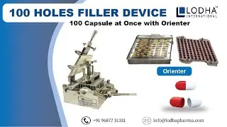 100 Holes Capsule Filler, LCAPS -100