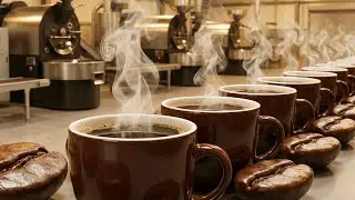 Inside a Mega Coffee Factory — From Bean to Cup