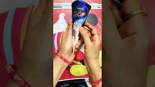 Amul TriCone Choco Vanilla Ice-cream🍦#shorts #youtubeshorts