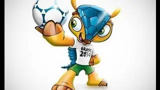 Tatu-Bola &Eacute; O Mascote Da Copa - Three-Banded Armadillo Is The Mascot Of Brazil 2014 World Cup