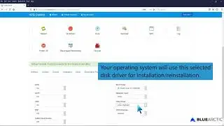 How to Change the Disk Driver to Virtio or IDE in SolusVM   BLUE ARCTIC
