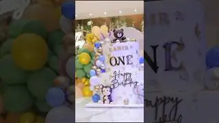 Baby Boy Entry for Birthday | Kid's Entry Decoration| Kabir's Birthday Decoration|1st Birthday entry