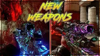 All 5 New BO4 Zombies Weapons Non Pack-a-Punched and Pack-a-Punched (Weapon Showcase)
