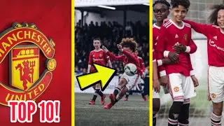 MAN UNITED U12 10 BEST GOALS OF THE SEASON! || SY Football