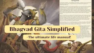 Bhagavad Gita Chapter 1: Observing the Armies on the Battlefield of Kurukshetra