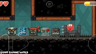 Red Ball 4 All mini Bosses