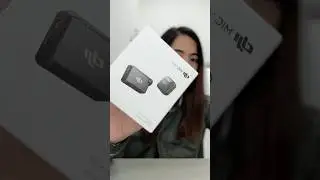Unboxing the DJI Mic Mini 1Tx 1Rx. Consider this your sign to get yours now. 😜 #djimicmini #djimic