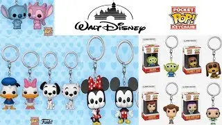 A First Look At The New Disney Funko Pocket Pop Key Chains! New Toy Story Keychains!