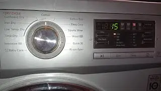 LG F1496AD5 - empty spin only 1400rpm