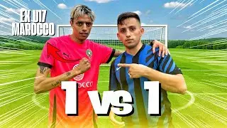 Sfida Epica contro un Ex della Nazionale U17 Marocchina 🇲🇦 | 1vs1, Tiri, Crossbar Challenge