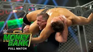 ПОЛНЫЙ МАТЧ — Миз против Шейна Макмэна — Матч в стальной клетке: WWE Money in the Bank 2019