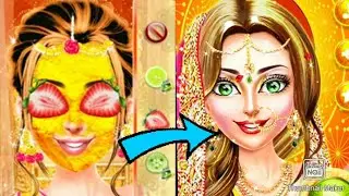 Traditional Wedding salon game 2020 | wedding fashion salon game | makeup salon | dressup game