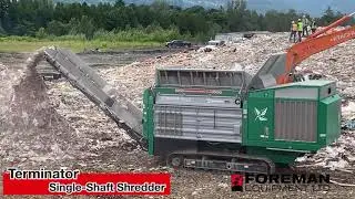 Foreman Equipment - Industrial Waste Shredders