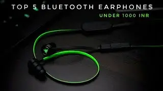 TOP 5  BEST BLUETOOTH EARPHONES UNDER 1000 IN 2020 | NECKBAND EARPHONES 🔥