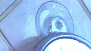 Fog Free Shower Shaving Mirror - Filling With Water Keeps it Fogless