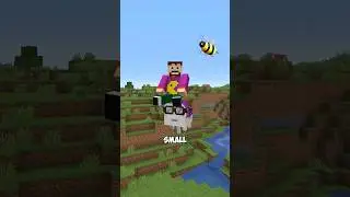 Ride small happy ghast #minecraft