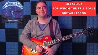 Metallica - For Whom the Bell Tolls Guitar Lesson - Easy Metal Song