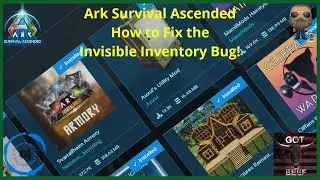 Ark Survival Ascended [PS5] How to Fix the Invisible Inventory Bug
