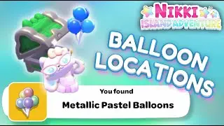 ALL BALLOON COLOR LOCATIONS | Hello Kitty Island Adventure Guide