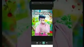 Rose day special editing!!  Rose day photo editing