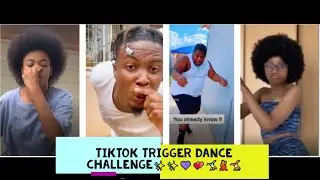 TIKTOK TRIGGER DANCE CHALLENGE ❣❣❤✨🤸&zwj;♀️💃🤸&zwj;♂️🧡🧡😍