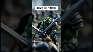 HELMS DEEP BATTLE - The Siege #shorts