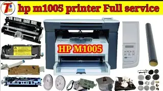 HP M1005 printer full service and laser cleaning || Dissemble and Assemble full video #repair