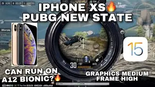 iPhone XS Test Pubg New State after New Update🔥 Fix all Bugs iOS Device| A12 Bionic 4GB Ram
