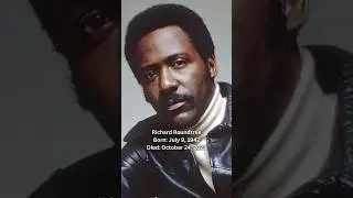 Richard Roundtree Portrayed Detective John Shaft On Shaft🕊️#richard #shaft #fy #shorts #actor #rip