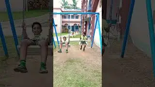#school #fun #friends #swing #dosti