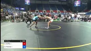 2023 Junior MF U.S. Marine Corps Nationals: Collin Guffey vs Cory Thomas: 160 Ibs 7th Place Bout