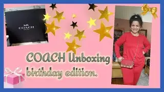 Unboxing a special gift | COACH ft Hayden