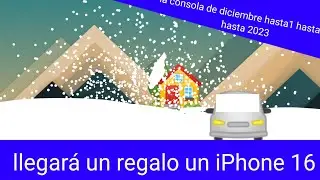 La fecha hasta diciembre 1-31 hecho 2023-2024 un regalo para iPhone 16 de Navidad