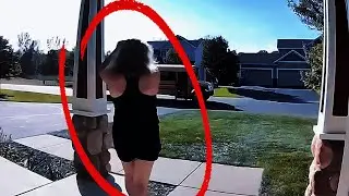 Mom runs up to school bus , tells everybody get out before shocking thing happens