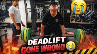 Aj GYM Mein Deadlift mar di guy's 😭Gone wrong 
