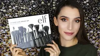ELF Makeup Brushes! | BEST Cheap Makeup Brush Set 2019 - ELF Makeup Brush Kit Review