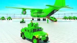 Offroad Army Transport Truck - Driving Task Mission Game - Android Gameplay #1