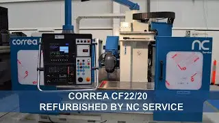 CORREA CF22/20 milling machine retrofitted by NC Service