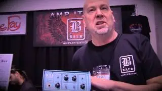 NAMM 2015 Baer Amps Roger Baer